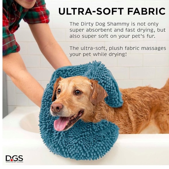 NWT Dog Gone Smart Shammy Dog Towels For Drying Dogs - Picture 6 of 6
